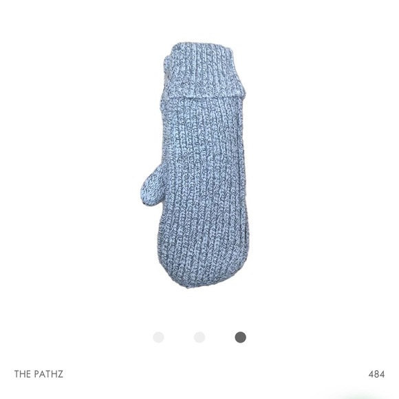 The Pathz Snow Knit Wool Mitts - Picture 4 of 4